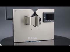 E2 Messung des Laserdurchmessers für feine Drähte mit zwei Achsen